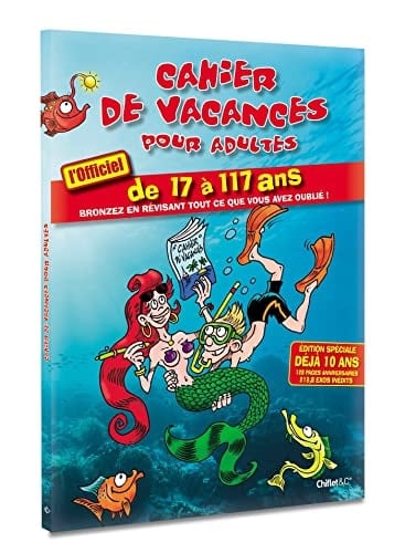 Cahier de vacances pour adultes