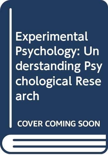 Experimental Psychology