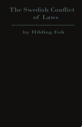 The Swedish Conflict of Laws