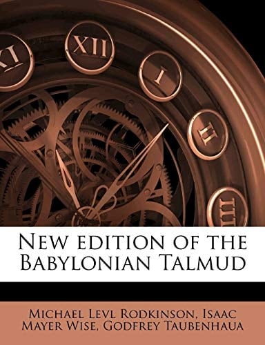New edition of the Babylonian Talmud Volume 2