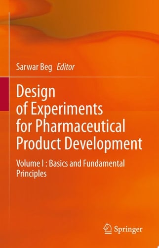 Design of Experiments for Pharmaceutical Product Development
