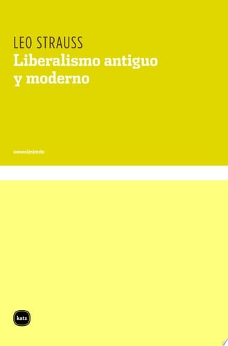 Liberalismo antiguo y moderno