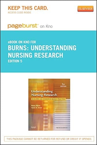 Understanding Nursing Research - Elsevier eBook on Intel Education Study (Retail Access Card): Building an Evidence-Based Practice