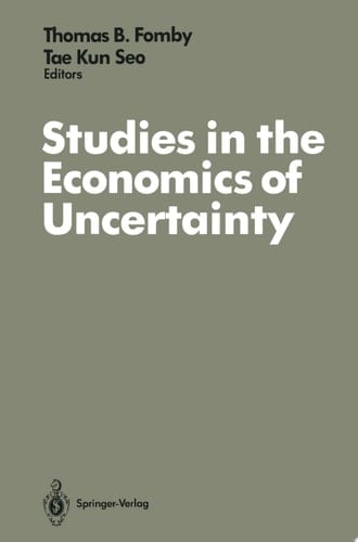 Studies in the Economics of Uncertainty In Honor of Josef Hadar