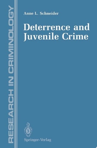 Deterrence and Juvenile Crime Results from a National Policy Experiment