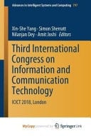 Third International Congress on Information and Communication Technology ICICT 2018, London