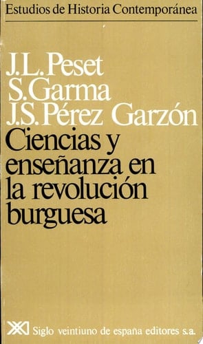 Ciencias y enseñanza en la revolución burguesa