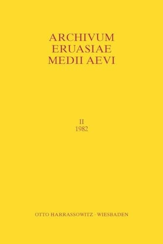 Archivum Eurasiae Medii Aevi II (1982)