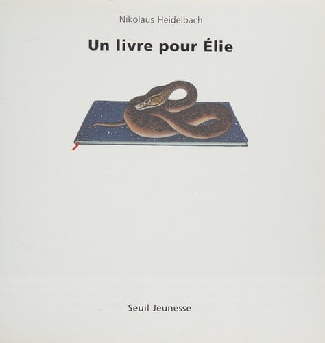Un livre pour Élie