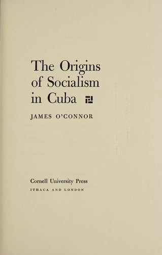 The origins of socialism in Cuba