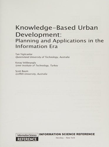 Knowledge-Based Urban Development