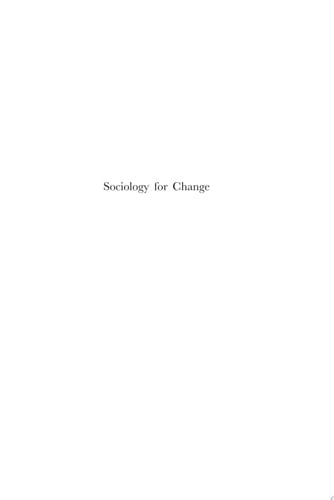 Sociology for Change