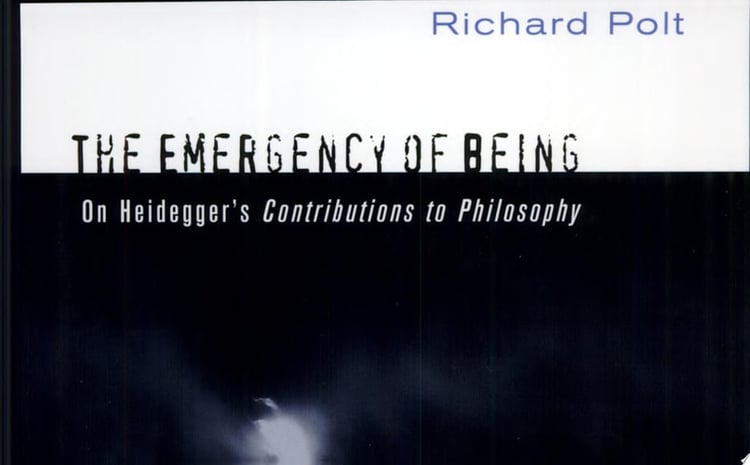 The Emergency of Being On Heidegger’s “Contributions to Philosophy”
