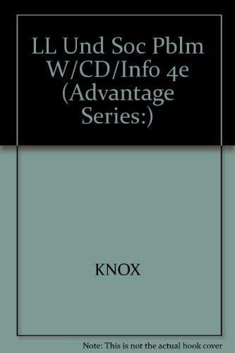 Cengage Advantage Books: Understanding Social Problems (Looseleaf Version with CD-ROM and InfoTrac)