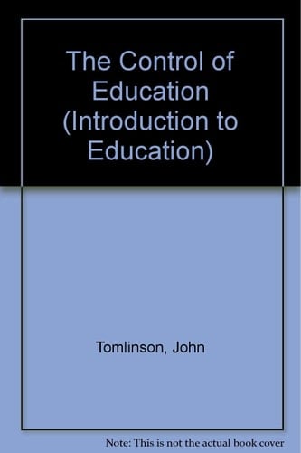 The Control of Education (Introduction to Education)