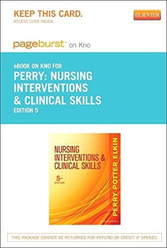 Nursing Interventions & Clinical Skills - Elsevier eBook on Intel Education Study (Retail Access Card)