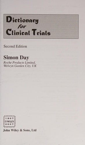 Dictionary for Clinical Trials
