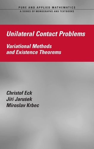 Unilateral Contact Problems