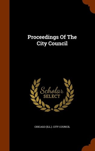Proceedings Of The City Council