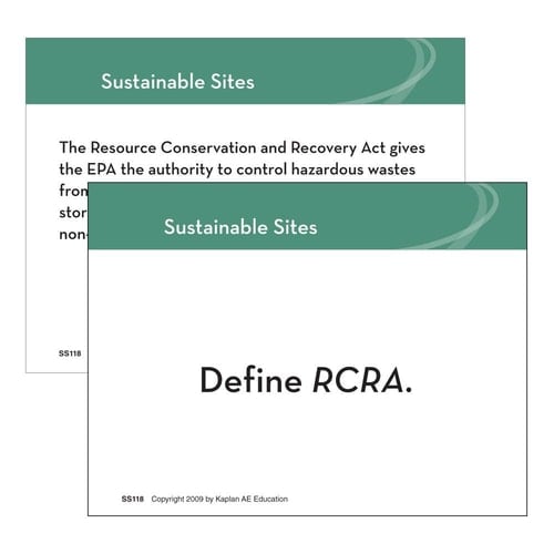 LEED v3 Building Design & Construction Flashcards