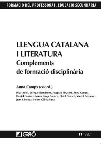 Llengua catalana i literatura. Complements de formació disciplinària