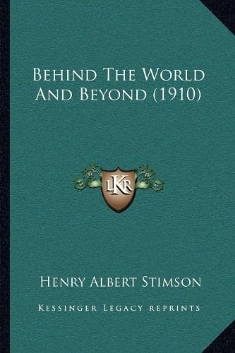 Behind The World And Beyond (1910)