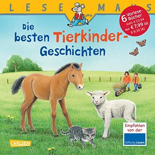 LESEMAUS Sonderbände: Die besten Tierkinder-Geschichten Sechs Bilderbuch-Geschichten in einem Band