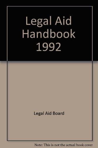 Legal Aid Handbook 1992