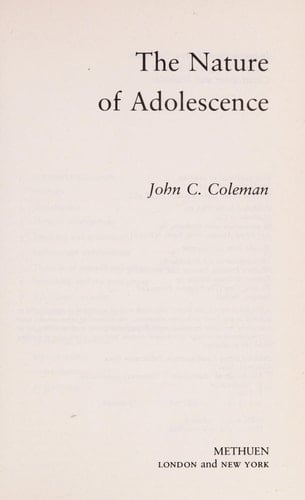 Nature of Adolescence