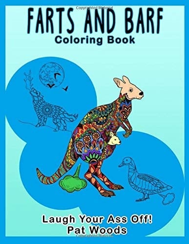 Fart and Barf Coloring Book Laugh Your Ass Off