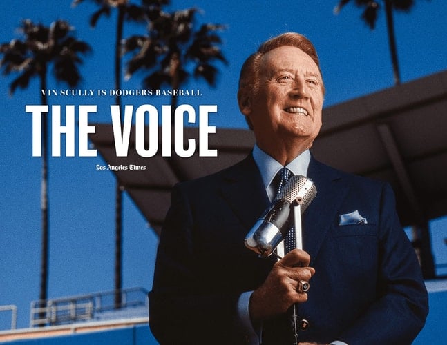 The Voice Vin Scully is Dodgers Baseball