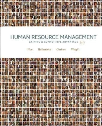 Human Resource Management Gaining a Competitive Advantage