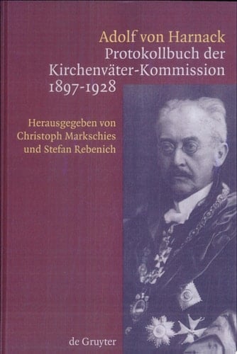 Protokollbuch der Kirchenväter-Kommission der Preussischen Akademie der Wissenschaften 1897-1928