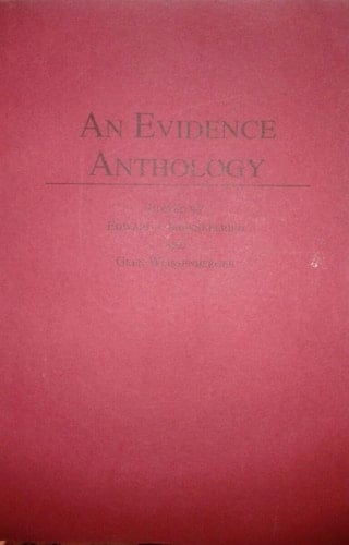 An Evidence Anthology (Anthology Series)
