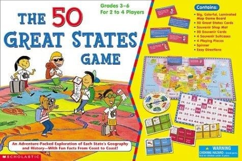 The 50 Great States Game