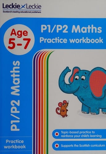 Leckie Primary Success – P1 Maths Practice Workbook