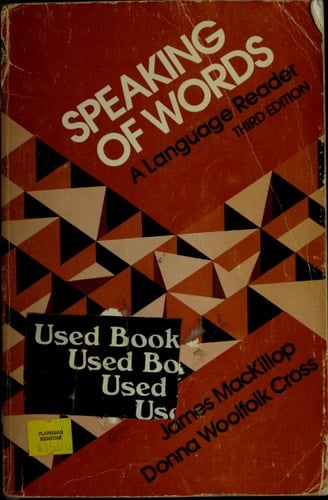 Speaking of Words: A Language Reader