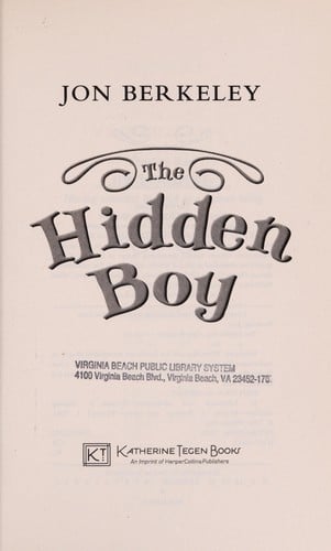 Bell Hoot Fables: The Hidden Boy