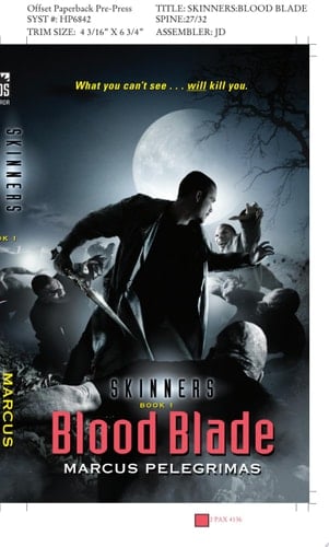 Blood Blade (Skinners, Book 1)