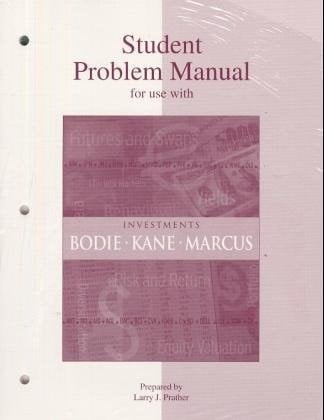 Shrinkwrap Investments (0071238204) with Student Problem Manual (0072861843)