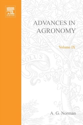 Advances in Agronomy: Volume 9