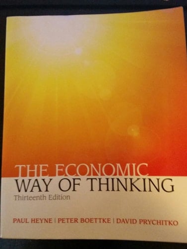 The Economic Way of Thinking