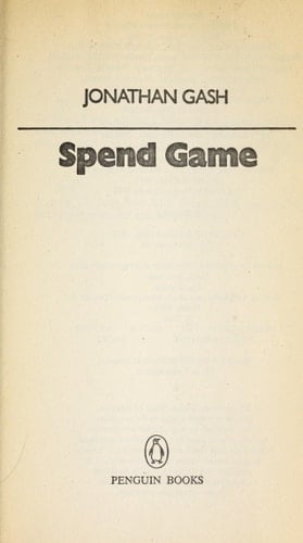 Spend Game (Lovejoy Mystery)