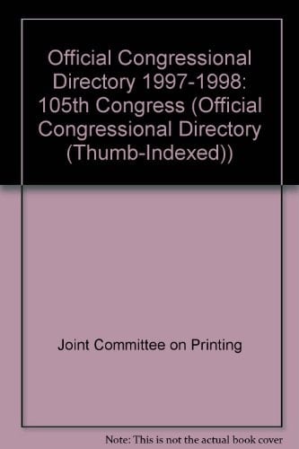 Official congressional directory 1997-1998