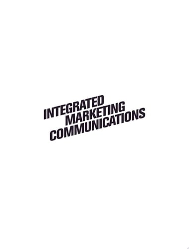 Integrated Marketing Communications with Online Study Tools 12 Months