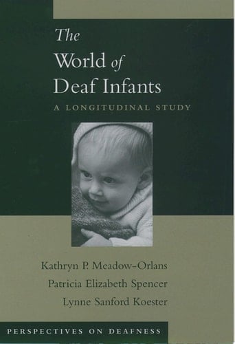 The World of Deaf Infants: A Longitudinal Study (Perspectives on Deafness)