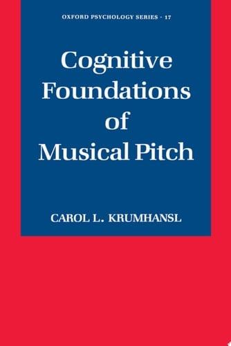 Cognitive Foundations of Musical Pitch