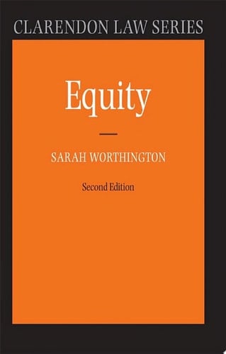 Equity (Clarendon Law Series)