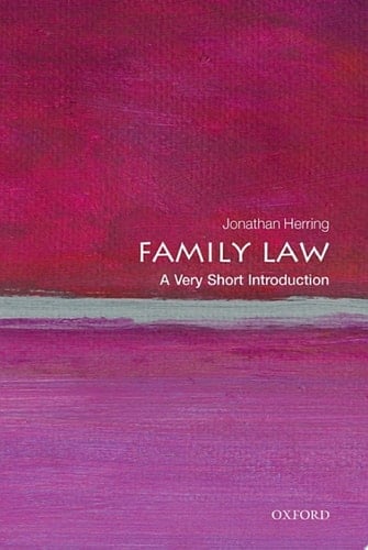 Family Law: A Very Short Introduction (Very Short Introductions)