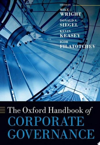 The Oxford Handbook Of Corporate Governance